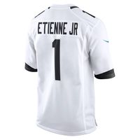 Men's Nike Travis Etienne Jr. White Jacksonville Jaguars Game Player Jersey