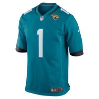 Men's Nike Travis Etienne Teal Jacksonville Jaguars Game Jersey