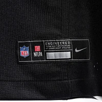 Men's Nike Travis Hunter Black Jacksonville Jaguars 2025 NFL Draft First Round Pick Alternate Game Player Jersey