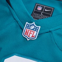 Men's Nike Travis Hunter Teal Jacksonville Jaguars 2025 NFL Draft First Round Pick Game Jersey
