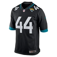 Maillot de match joueur des Jacksonville Jaguars Nike Travon Walker noir pour homme