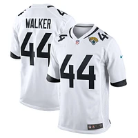 Maillot de match joueur Nike Travon Walker des Jacksonville Jaguars blanc pour homme