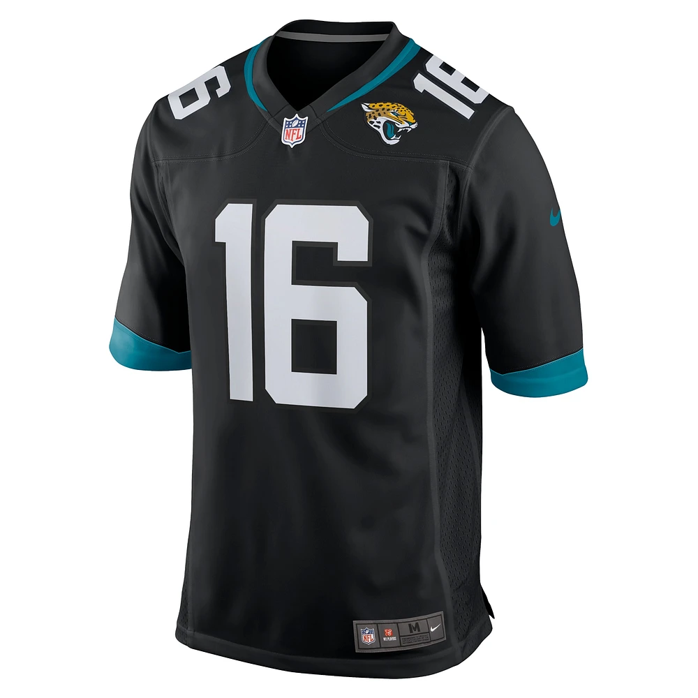 Men's Nike Trevor Lawrence Black Jacksonville Jaguars Alternate Game Jersey
