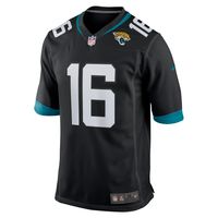 Men's Nike Trevor Lawrence Black Jacksonville Jaguars Alternate Player Game Jersey