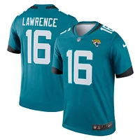 Maillot Nike Trevor Lawrence bleu sarcelle pour homme des Jaguars de Jacksonville