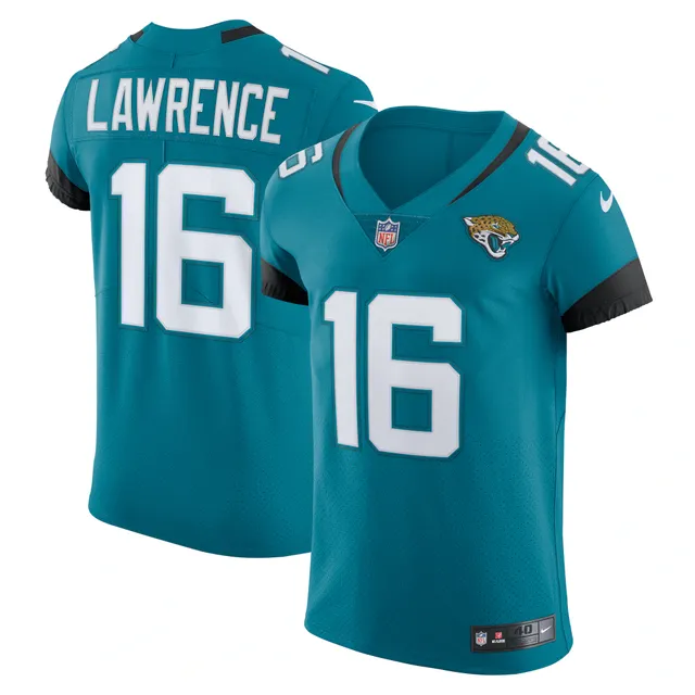 NFL Jacksonville Jaguars Atmosphere (Trevor Lawrence) Women's Fashion  Football Jersey.