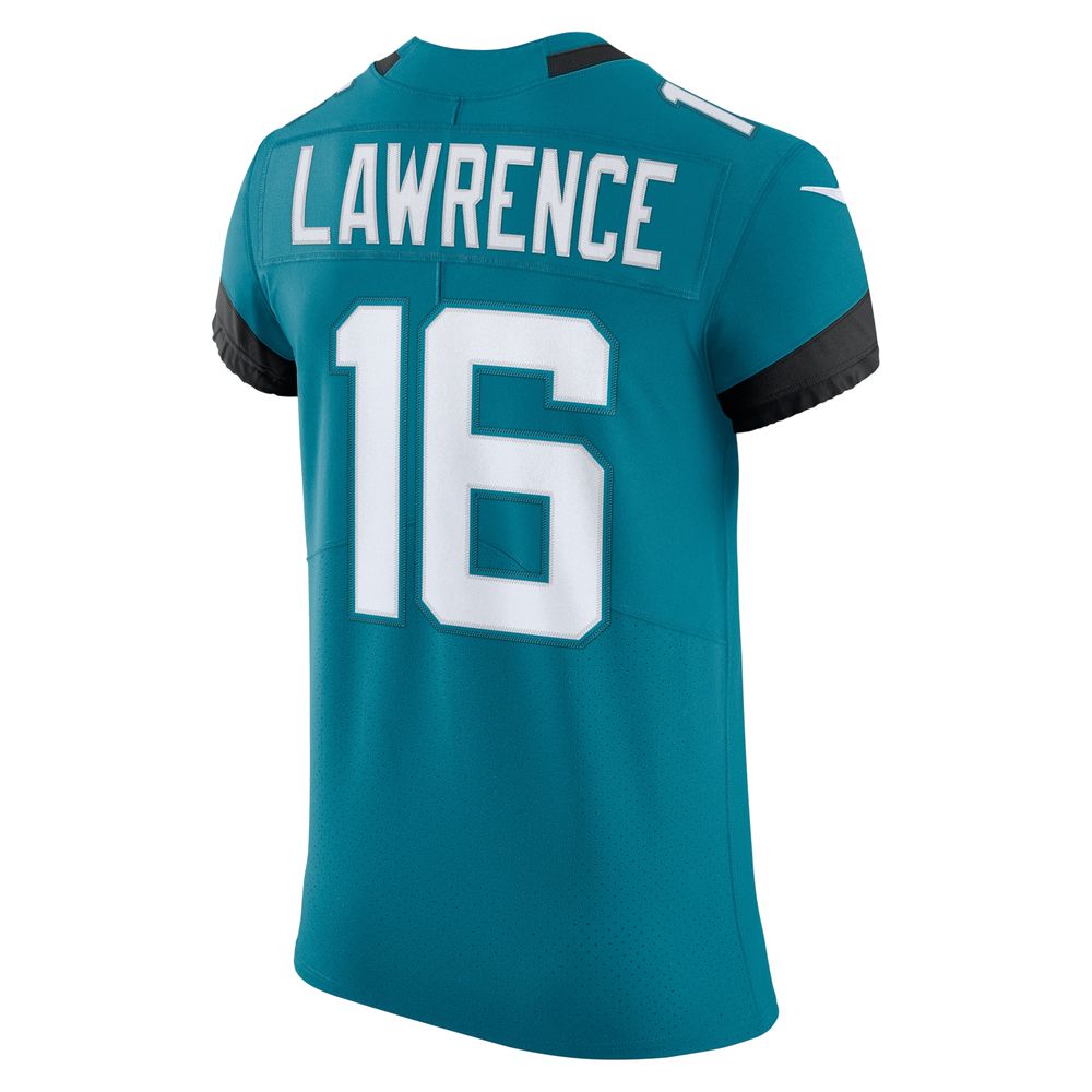 Men's Nike Trevor Lawrence Teal Jacksonville Jaguars Vapor Elite Jersey