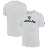 T-shirt Nike Jacksonville Jaguars Blitz Velocity Modern Performance pour homme, blanc