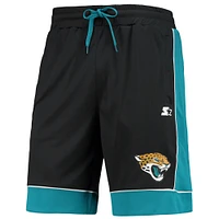 Starter Noir/Sarcelle Jacksonville Jaguars Fan Favorite Fashion Shorts pour homme