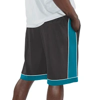 Short de mode préféré des fans Jacksonville Jaguars Starter noir/bleu sarcelle pour hommes