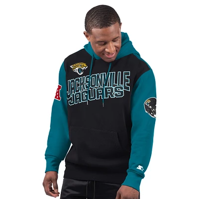 Sweat à capuche noir Starter Extreme pour homme des Jaguars de Jacksonville