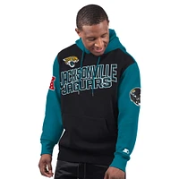 Men's Starter Black Jacksonville Jaguars Extreme Pullover Hoodie