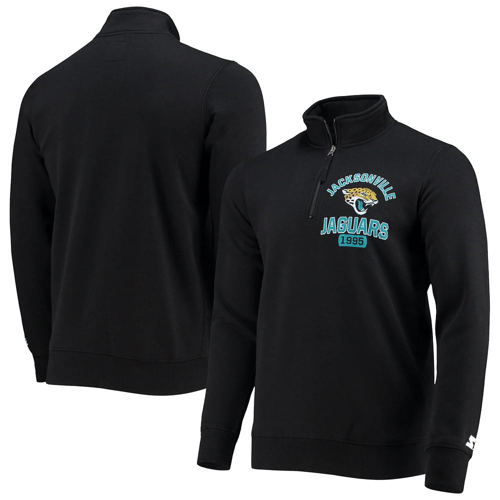 Veste noire à fermeture éclair pour homme Jacksonville Jaguars Heisman Starter