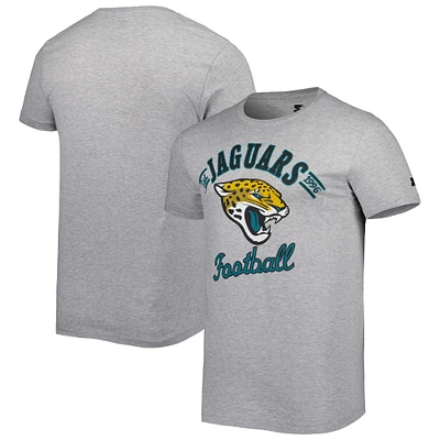 T-shirt Starter gris chiné Jacksonville Jaguars Prime Time pour homme