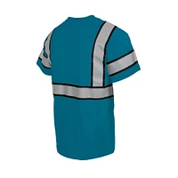 Men's Teal Jacksonville Jaguars Safety Heavyweight T-Shirt