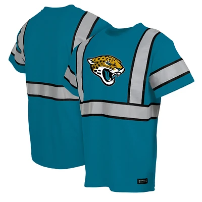 Men's Teal Jacksonville Jaguars Safety Heavyweight T-Shirt