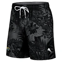 Men's Tommy Bahama Black Jacksonville Jaguars Santiago Palms Board Shorts