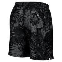 Short de bain Tommy Bahama noir Jacksonville Jaguars Santiago Palms pour hommes