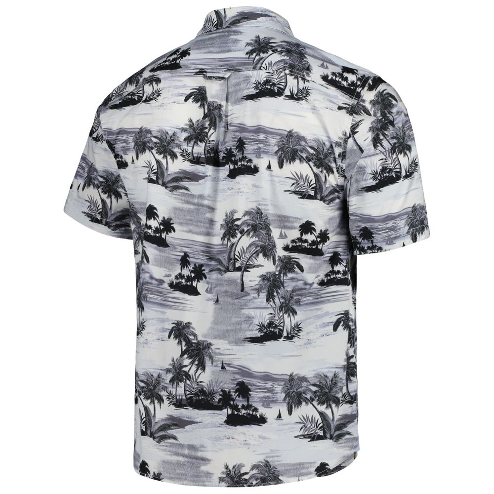 Men's Tommy Bahama Black Jacksonville Jaguars Sport Tropical Horizons Button-Up Shirt