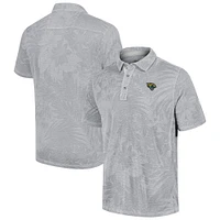 Polo Tommy Bahama gris Jacksonville Jaguars Big & Tall Santiago Paradise pour hommes