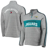 Veste Tommy Hilfiger gris chiné Jacksonville Jaguars Mario pour homme