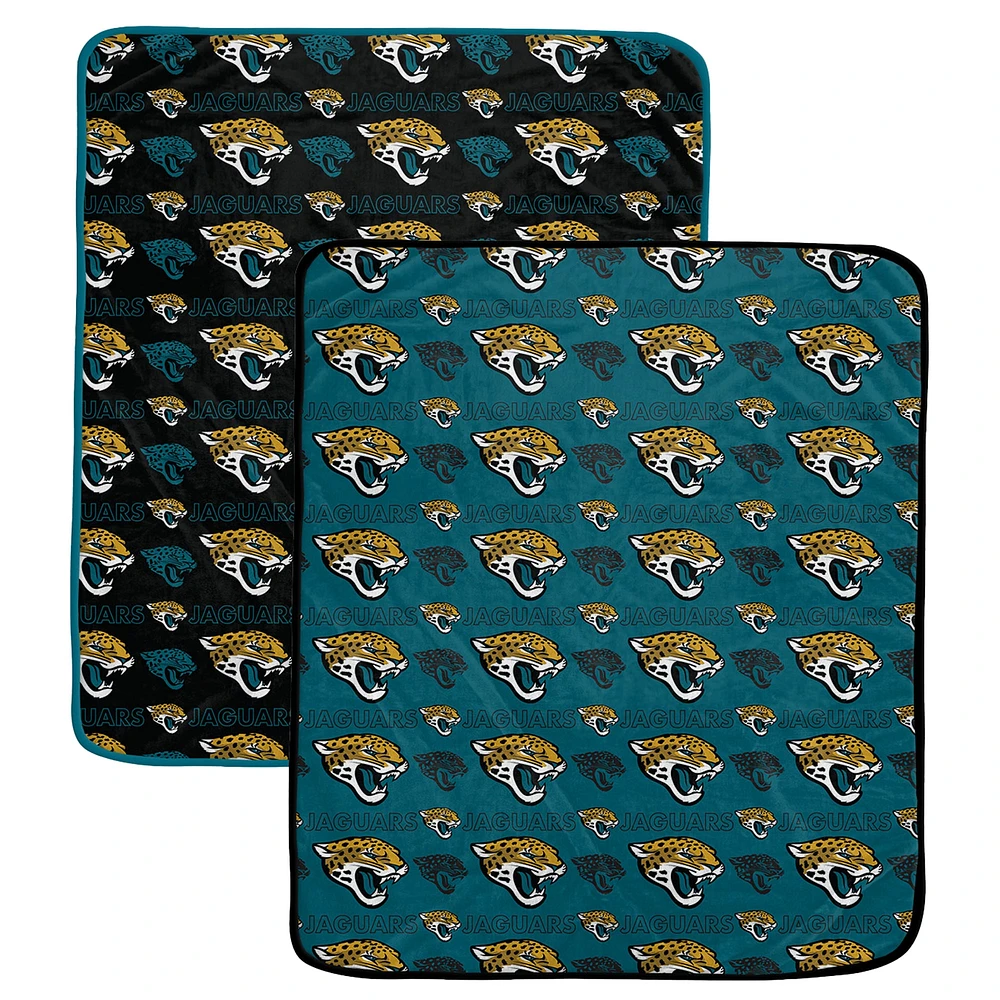 Pegasus Jacksonville Jaguars 60” x 70” Home & Away Two-Piece Blanket Set