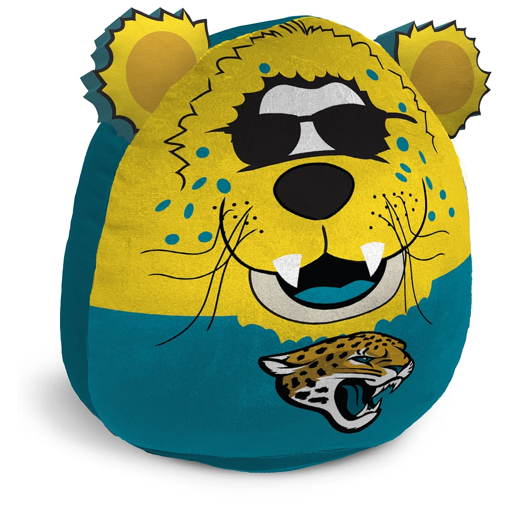 Oreiller mascotte en peluche Pegasus Jacksonville Jaguars avec caractéristiques