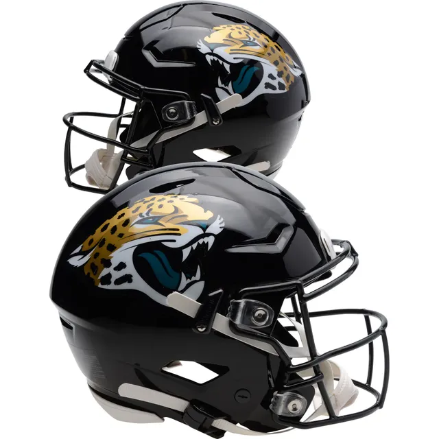 : Jacksonville Jaguars Speed Football Helmet LUNAR