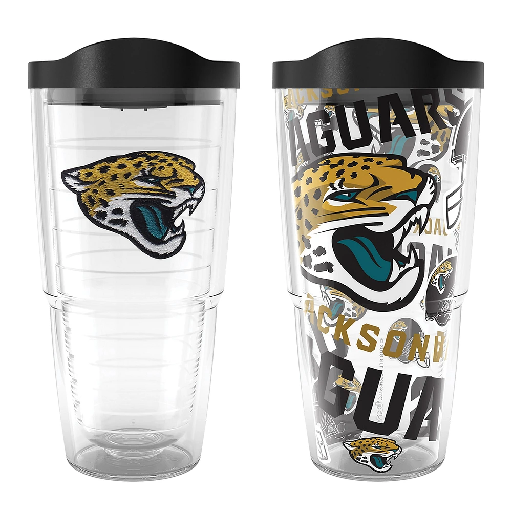 Tervis Jacksonville Jaguars NFL Lot de 2 allover et emblème