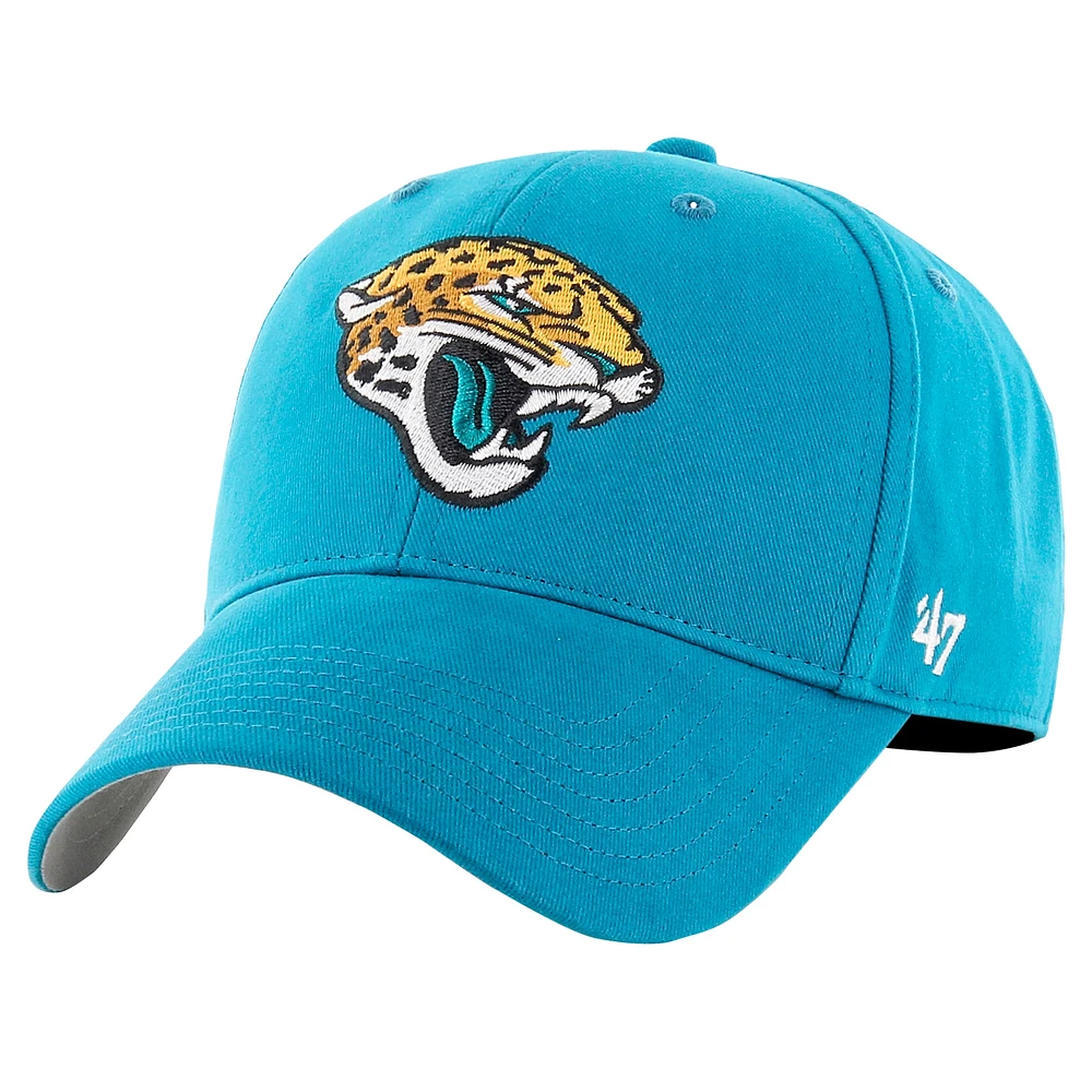 Casquette ajustable MVP basique Jacksonville Jaguars '47 Teal pour tout-petit