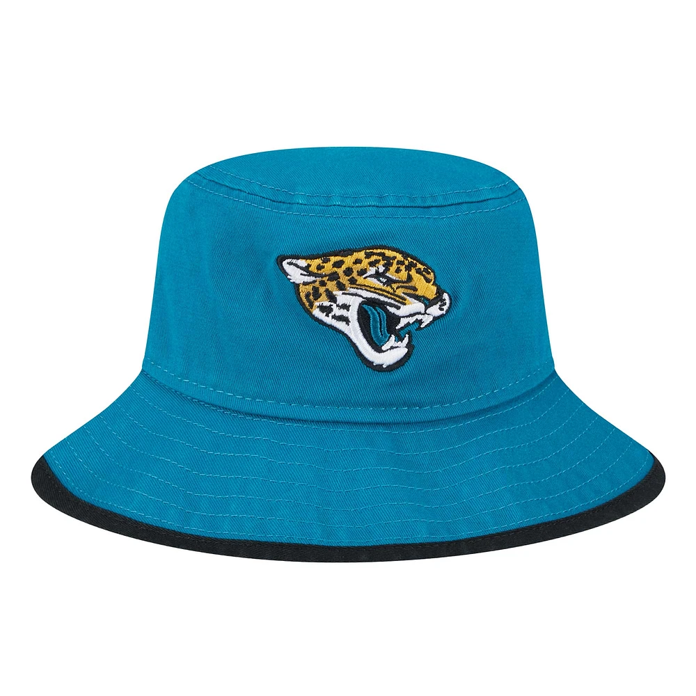 Chapeau bob My 1st Bucket pour tout-petits New Era Teal Jacksonville Jaguars