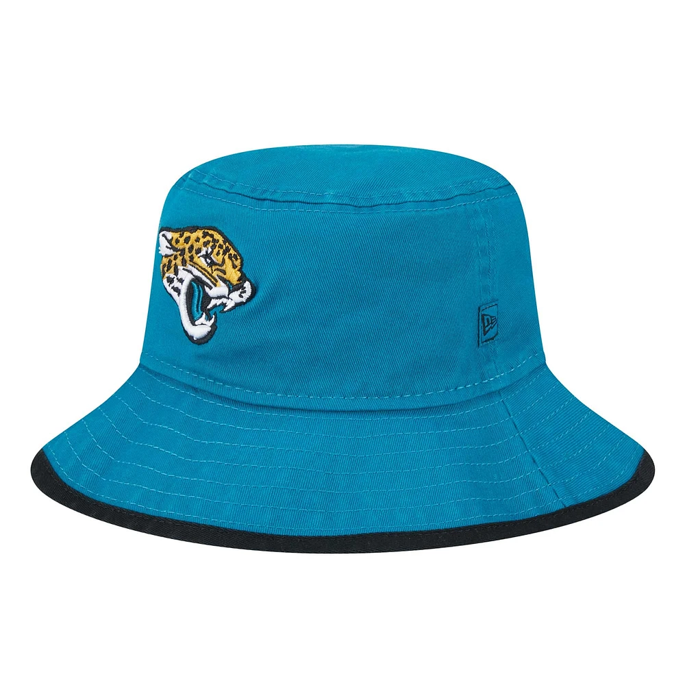 Chapeau bob My 1st Bucket pour tout-petits New Era Teal Jacksonville Jaguars