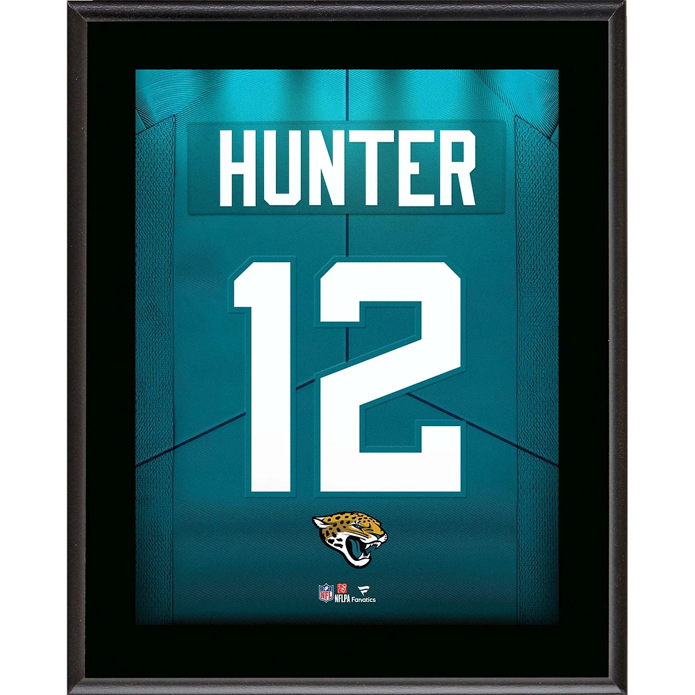 Travis Hunter Jacksonville Jaguars 10.5" x 13" Jersey Number Sublimated Player Plaque