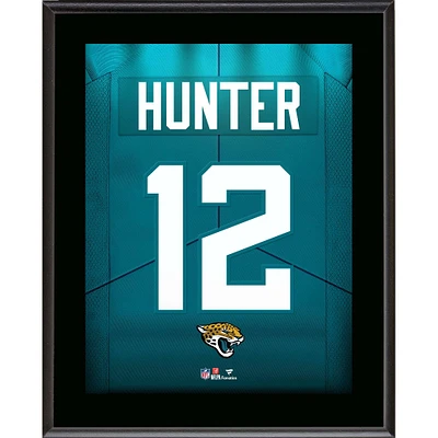 Travis Hunter Jacksonville Jaguars 10.5" x 13" Jersey Number Sublimated Player Plaque