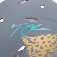 Trevor Lawrence & Brian Thomas Jr. Jacksonville Jaguars Autographed Riddell Slate Speed Authentic Helmet - Limited Edition of 6