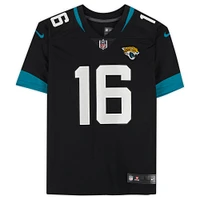 Maillot Nike Limited dédicacé par Trevor Lawrence Black Jacksonville Jaguars avec l'inscription « 2021 #1 Pick »