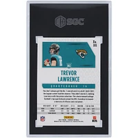Carte de recrue authentifiée SGC 9 Panini Phoenix Fire Burst #101 des Jaguars de Jacksonville 2021 de Trevor Lawrence