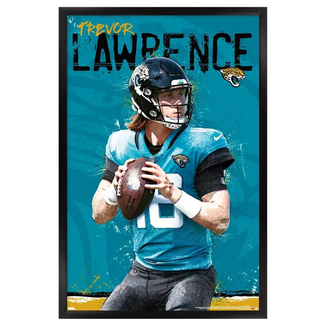 Women's Fanatics Branded Trevor Lawrence Cream/Teal Jacksonville