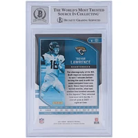 Trevor Lawrence Jacksonville Jaguars Autographed 2021 Panini Absolute Green #101 Beckett Fanatics Witnessed Authenticated 10 Rookie Card