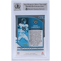 Trevor Lawrence Jacksonville Jaguars Autographed 2021 Panini Absolute #101 Beckett Fanatics Witnessed Authenticated 10 Rookie Card