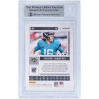 Trevor Lawrence Jacksonville Jaguars Autographed 2021 Panini Chronicles Luminance #201 Beckett Fanatics Witnessed Authenticated Rookie Card with "2021 #1 Pick" Inscription
