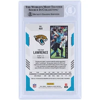 Trevor Lawrence Jacksonville Jaguars Autographed 2021 Panini Chronicles Score Update Silver #401 Beckett Fanatics Witnessed Authenticated Rookie Card