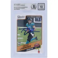 Trevor Lawrence Jacksonville Jaguars Autographed 2021 Panini Select Club  Level #243 Beckett Fanatics Witnessed Authenticated Rookie Card