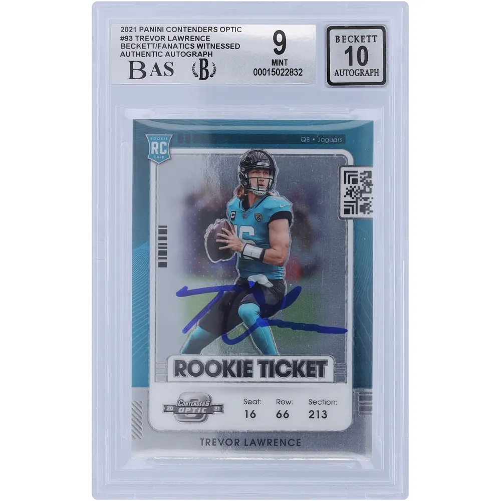 2021 Panini Playbook #101 Trevor Lawrence Rookie Card – PSA MINT 9 on  Goldin Auctions