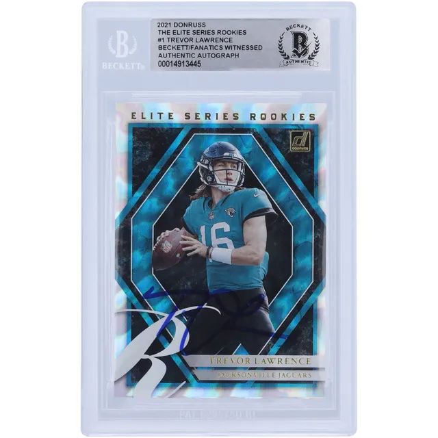 Lids Trevor Lawrence Jacksonville Jaguars Autographed 2021 Panini