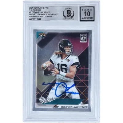 Trevor Lawrence Jacksonville Jaguars Fanatics Exclusive Parallel