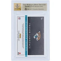 Trevor Lawrence Jacksonville Jaguars Autographed 2021 Panini Impeccable Elegance Dual Relic #101 #6/35 BGS Authenticated 9.5/10 Rookie Card - 9.5,9,9.5,9.5 Subgrades