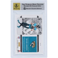 Trevor Lawrence Jacksonville Jaguars Autographed 2021 Panini One Red Dual Relic #31 #15/15 BGS Authenticated 8.5/10 Rookie Card 