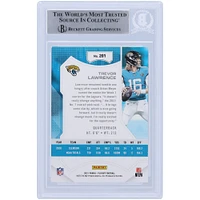 Trevor Lawrence Jacksonville Jaguars Autographed 2021 Panini Playoff #201 Beckett Fanatics Witnessed Authenticated Rookie Card