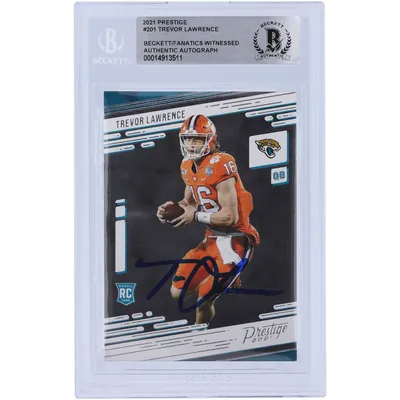 Trevor Lawrence 2021 Panini Donruss Rated Rookie Rc #251